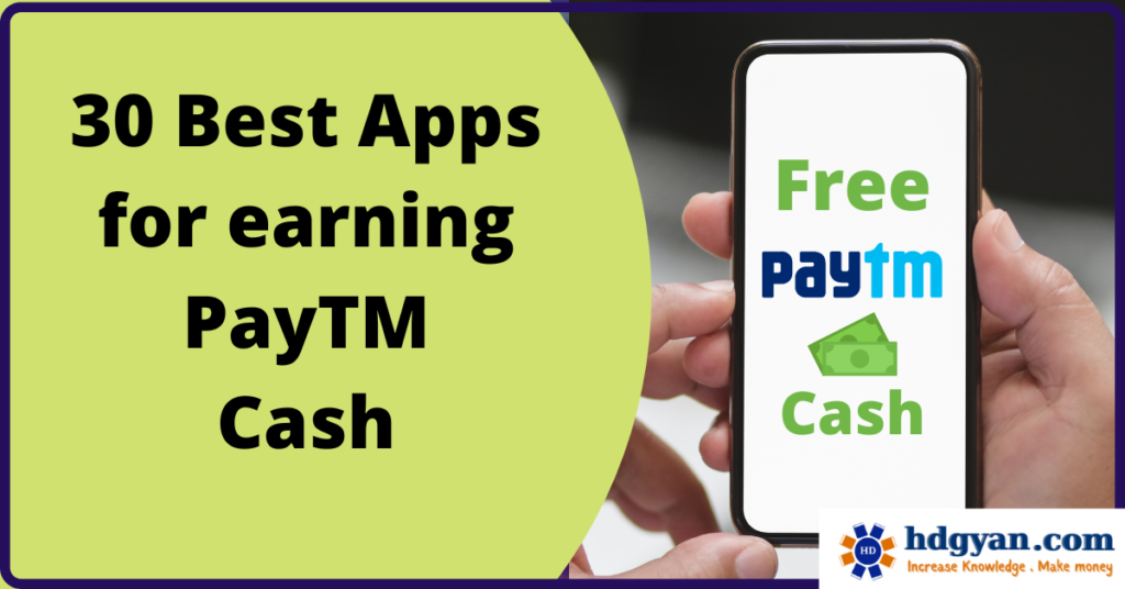 30 best paytm cash earning apps