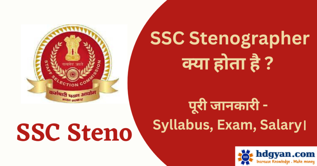 what is ssc steno