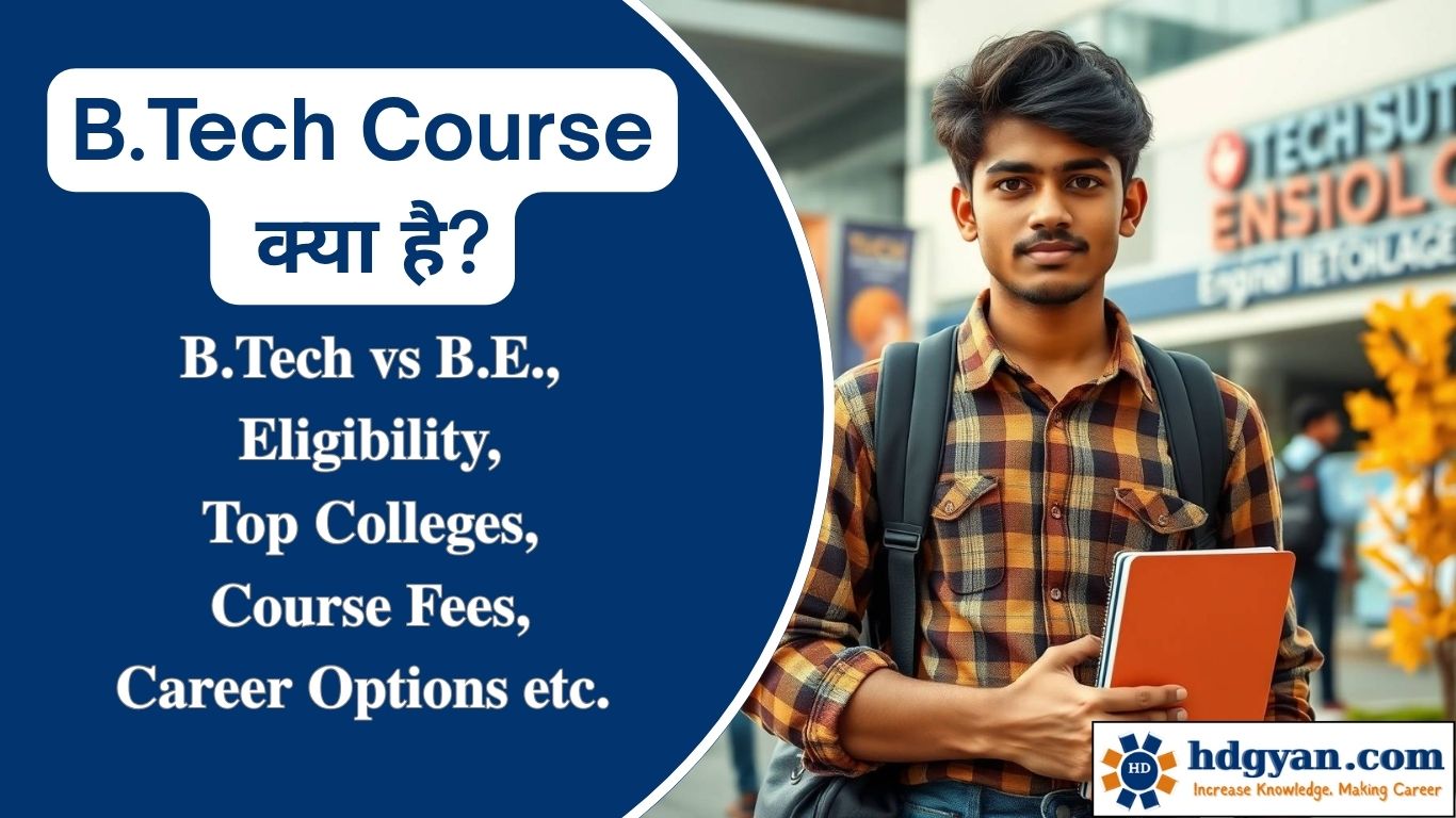 what is b.tech course in hindi