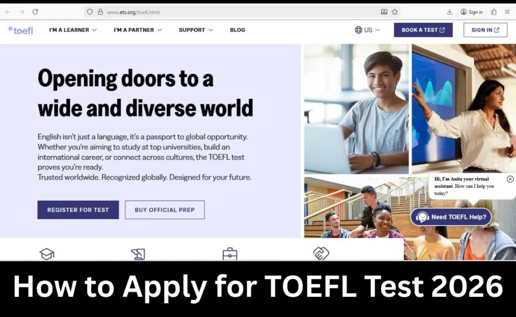 How to Apply for TOEFL Test